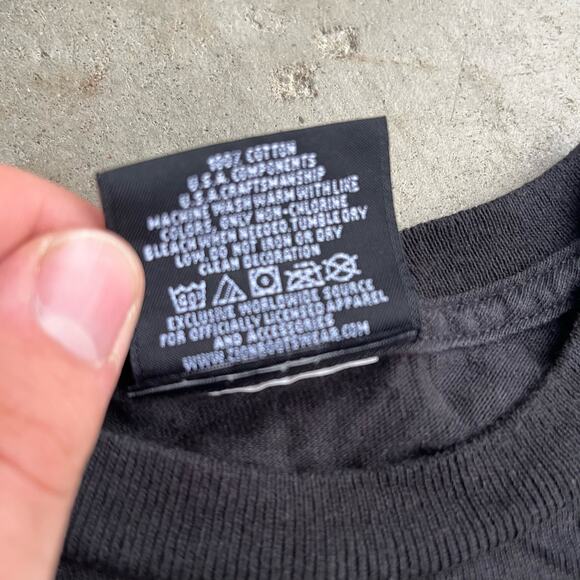 Vintage y2k 2000s zion bob marley graphic band tee women's s t-shirt reggae - Picture 4 of 8